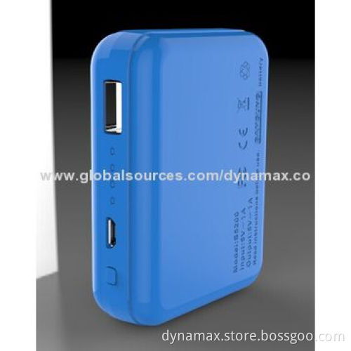 Portable Universal Power Bank, Original Samsung Battery, 5,200mAh, Power Efficiency Above 80%